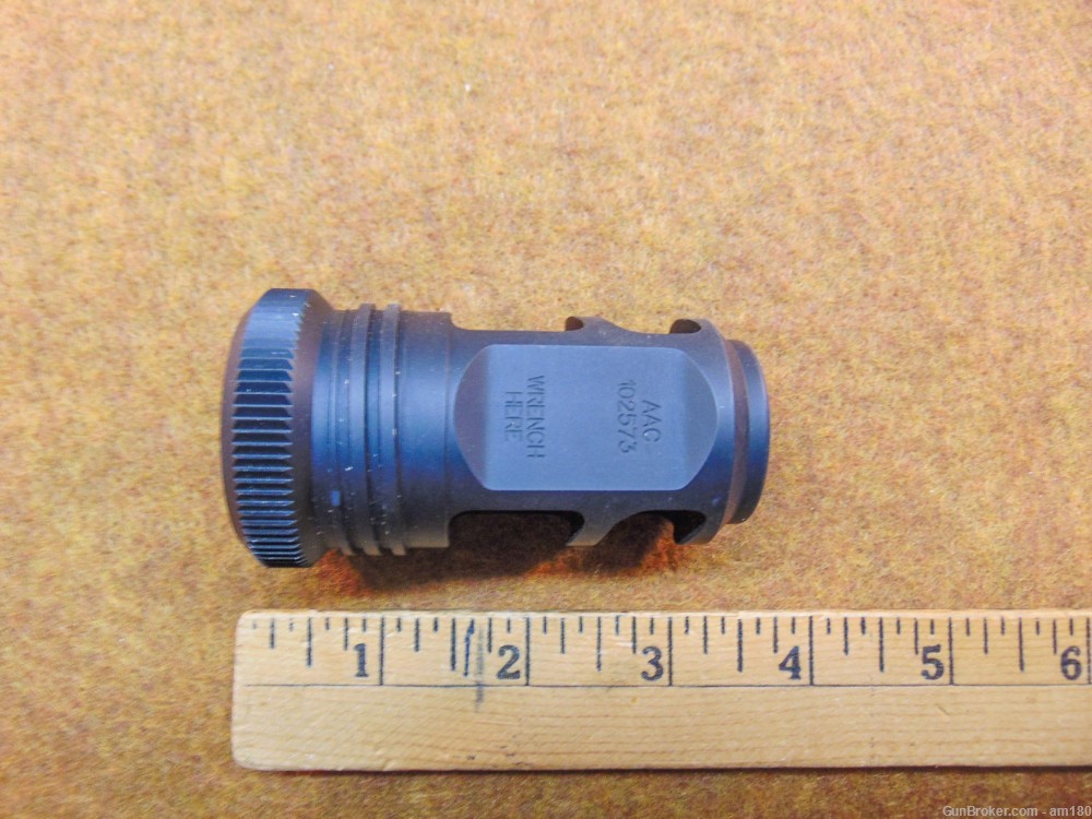 AAC CYCLOPS MUZZLE BREAK M24X1 TPI NOS 50 BMG 80 Tooth -img-2