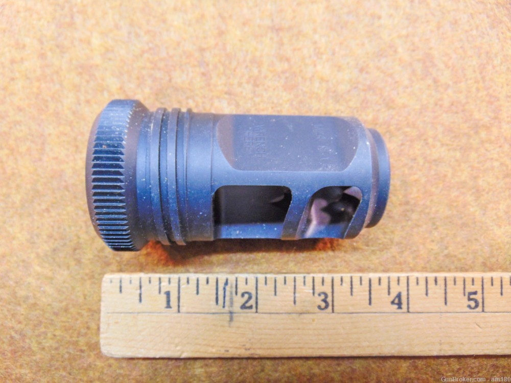 AAC CYCLOPS MUZZLE BREAK M24X1 TPI NOS 50 BMG 80 Tooth -img-0