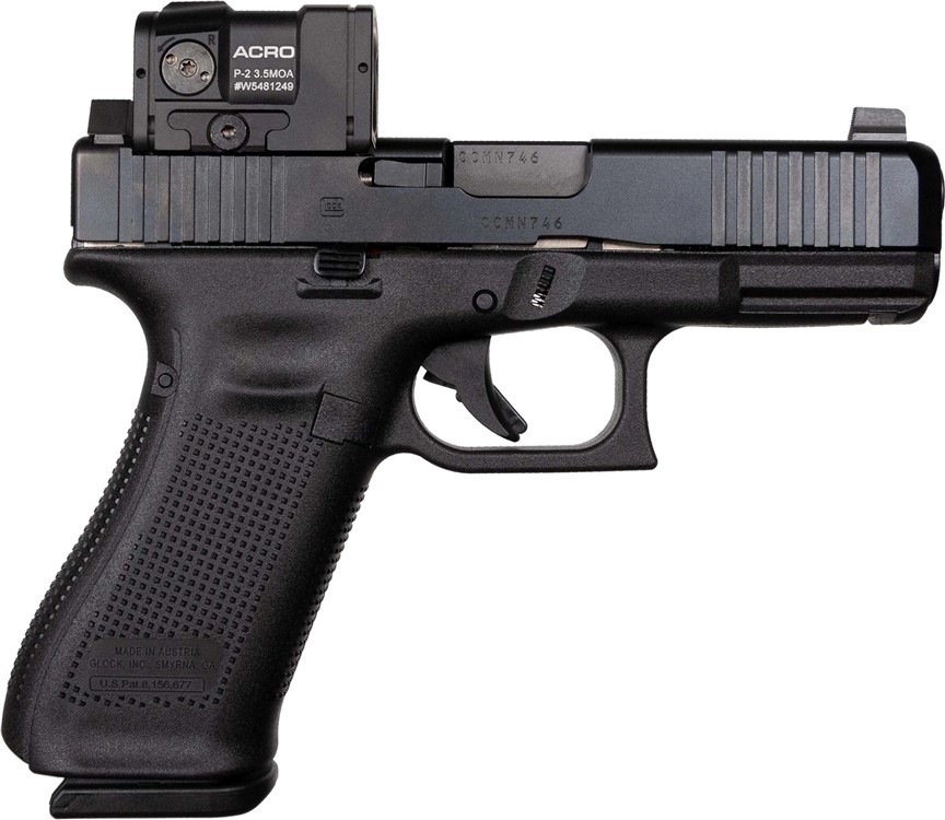 Glock G45 Gen 5 MOS 9mm Pistol 17+1 4.02 Barrel Ameriglo Suppressor Night S-img-0