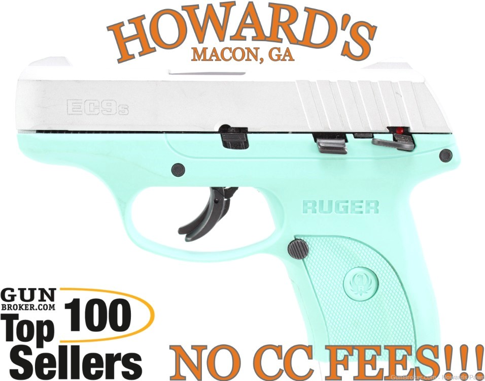 Ruger EC9s 9mm 3" Turquoise-img-0