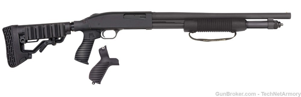 Mossberg 590 Tactical +Pistol Grip 12GA. 18.5" 6+1 50691-img-0