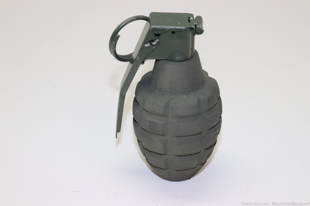 Replica Pineapple style Hand grenade with green spoon each E8276-img-2