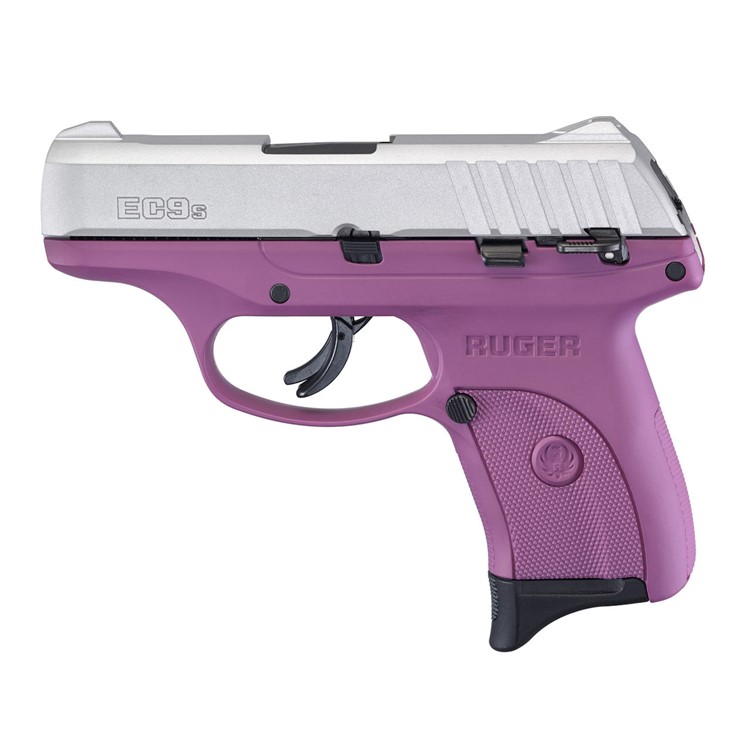 Ruger EC9s Pistol 9mm Purple/Stainless 3.12 3295-img-1