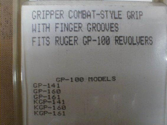 Pachnayr Gripper Combat Grips Ruger GP(NEW)-img-1
