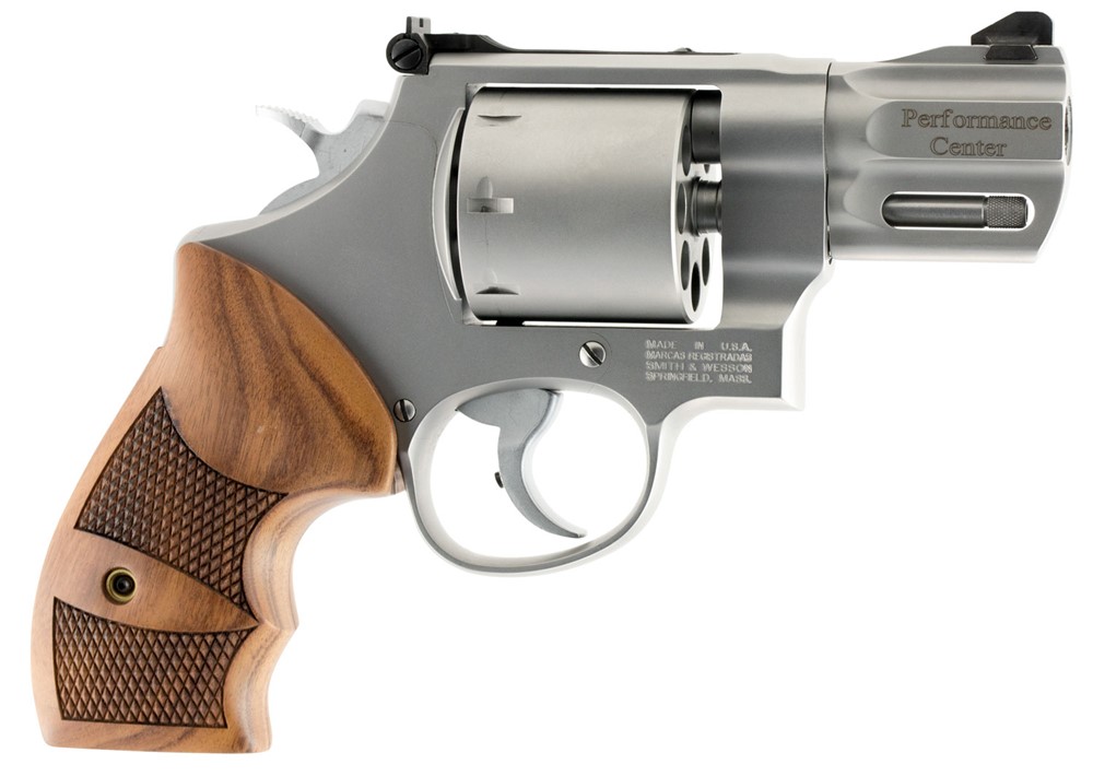 S&W 627 Performance Center .357 Mag/.38 S&W Special +P 2.63 BBL Matte SS Fi-img-1