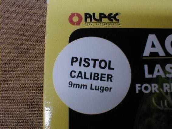 Alpec Laser Pistol Boresighter 9MM (New Lk)-img-2