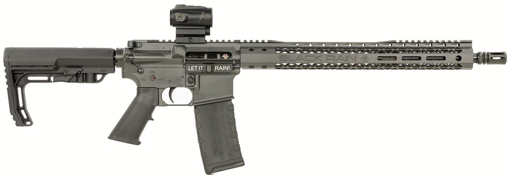 Black Rain Ordnance Spec15 Billet 5.56x45mm NATO Rifle 16 Smoke Gray BRO308-img-0