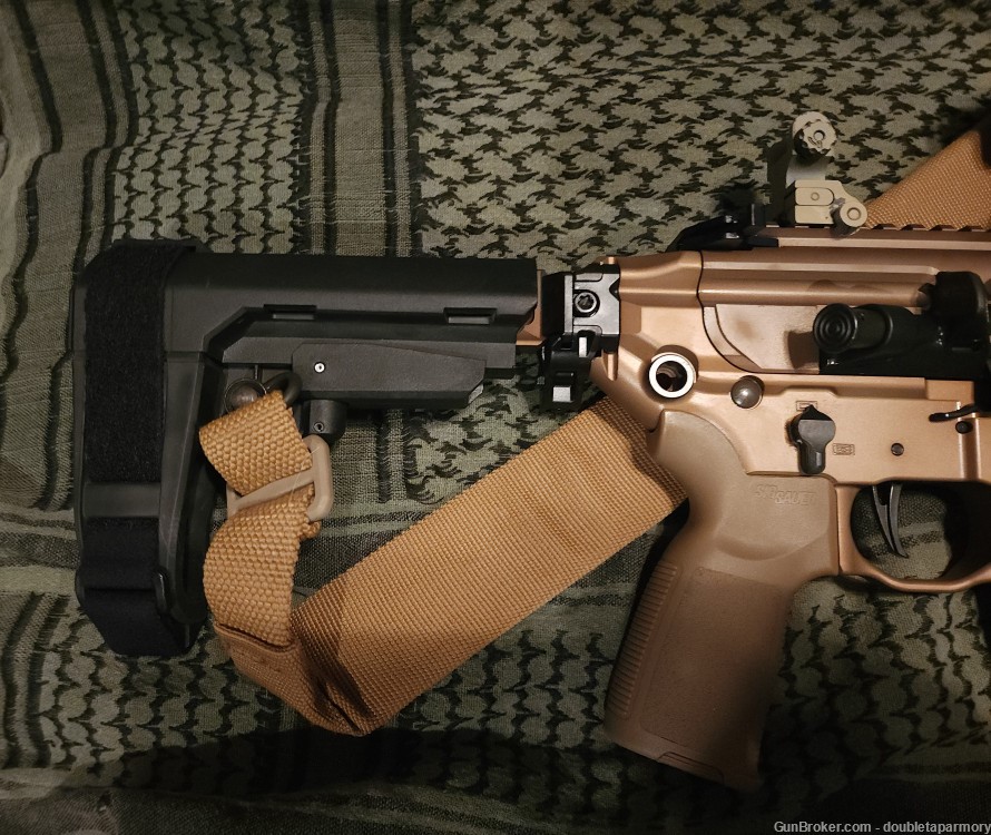 Fully tricked out SIG MCX SpearLT Pistol 556 - needs nothing range ready-img-14