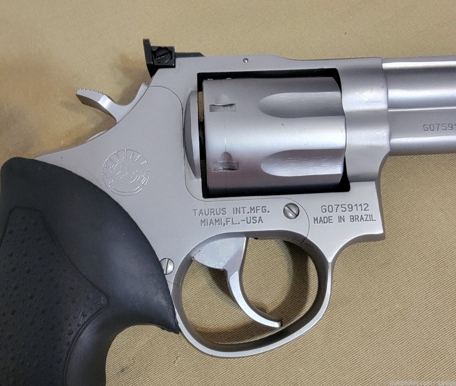 Taurus Model 66 Stainless. 357 Magnum Revolver 7 Shot-img-5