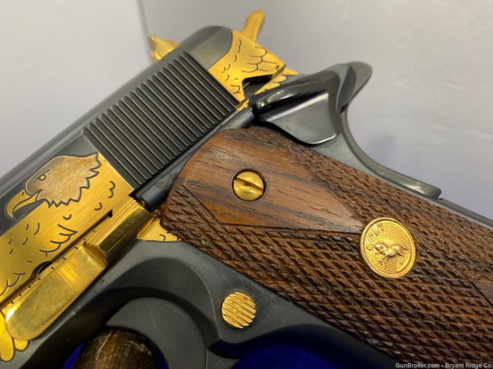 1995 Colt American Eagle Pistol .45 Auto Blue *BREATHTAKING COMMEMORATIVE*-img-8
