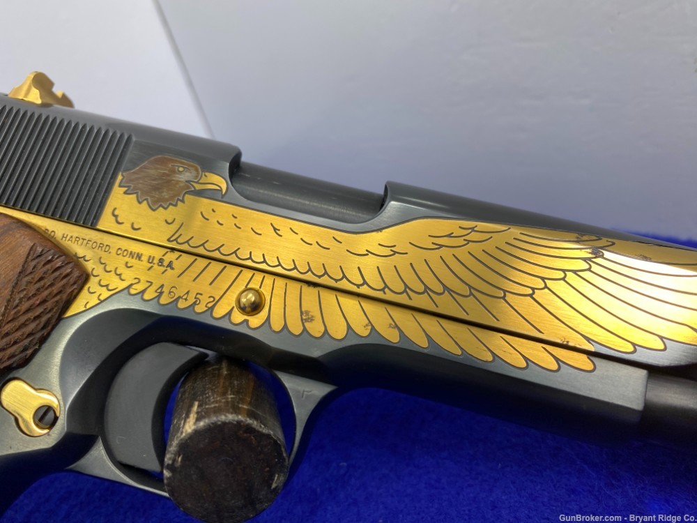 1995 Colt American Eagle Pistol .45 Auto Blue *BREATHTAKING COMMEMORATIVE*-img-24