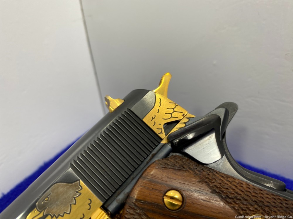 1995 Colt American Eagle Pistol .45 Auto Blue *BREATHTAKING COMMEMORATIVE*-img-9