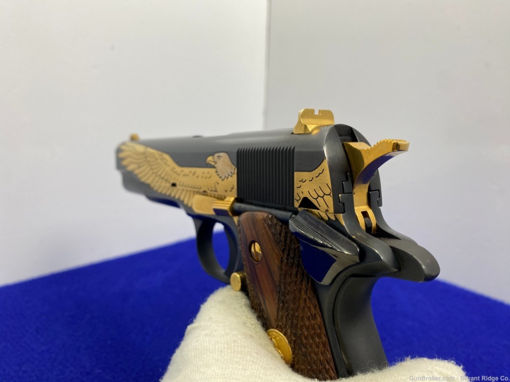 1995 Colt American Eagle Pistol .45 Auto Blue *BREATHTAKING COMMEMORATIVE*-img-30