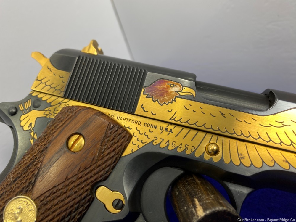 1995 Colt American Eagle Pistol .45 Auto Blue *BREATHTAKING COMMEMORATIVE*-img-23