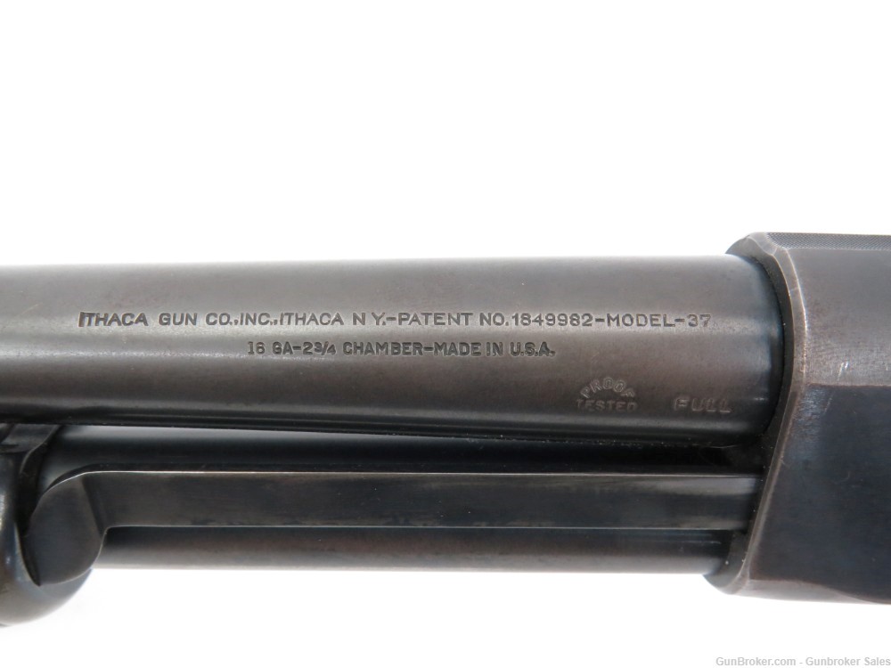 Ithaca Model 37 16GA 28.5" Pump-Action Shotgun-img-11