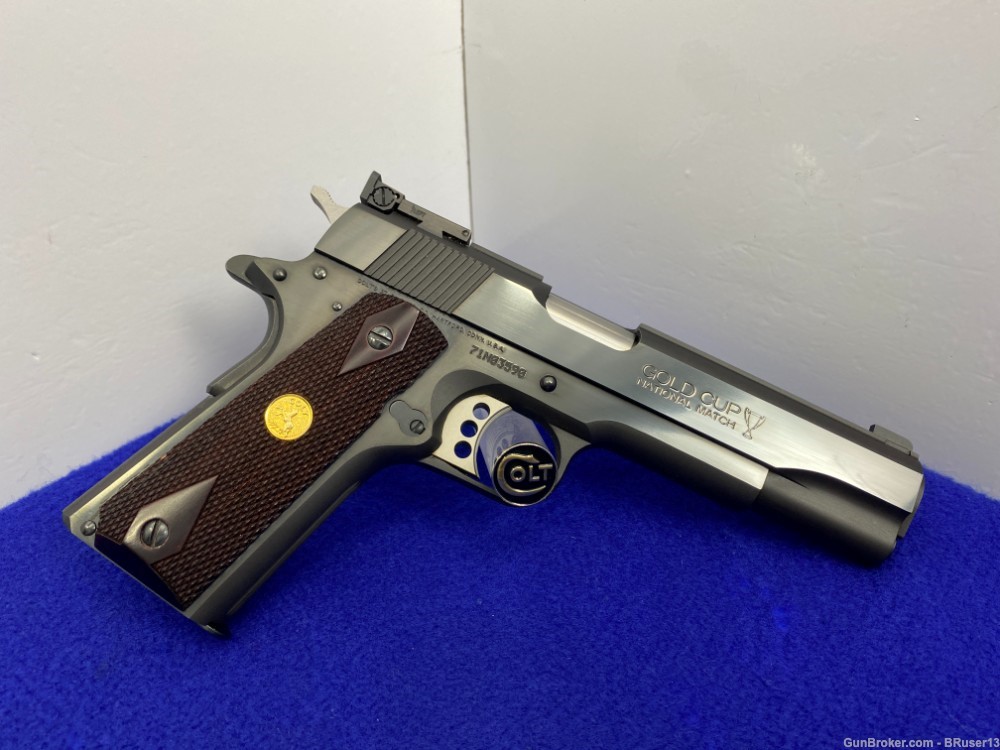 Colt Gold Cup National Match 45 5" Blue *CLASSIC MKIV SERIES 70 EXAMPLE*-img-17