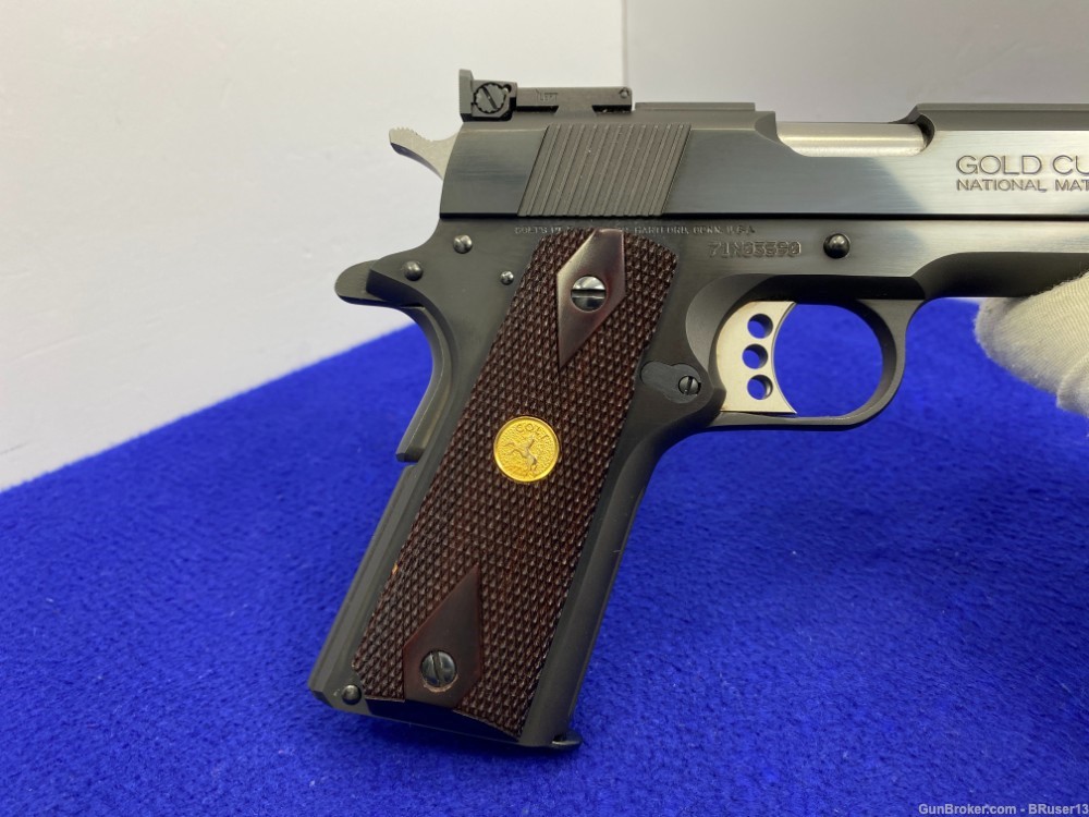 Colt Gold Cup National Match 45 5" Blue *CLASSIC MKIV SERIES 70 EXAMPLE*-img-41