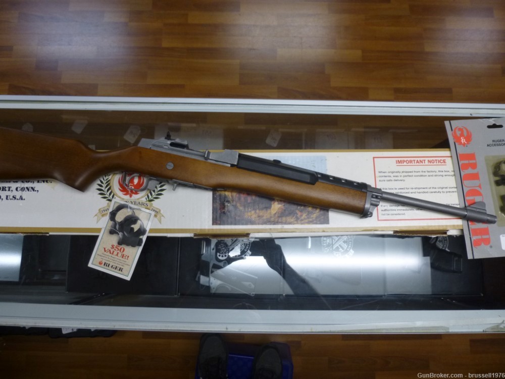 Ruger Mini 30 Ranch Rifle 7.62x39 50th Anniversary ! Collectible Sku 01844 -img-1