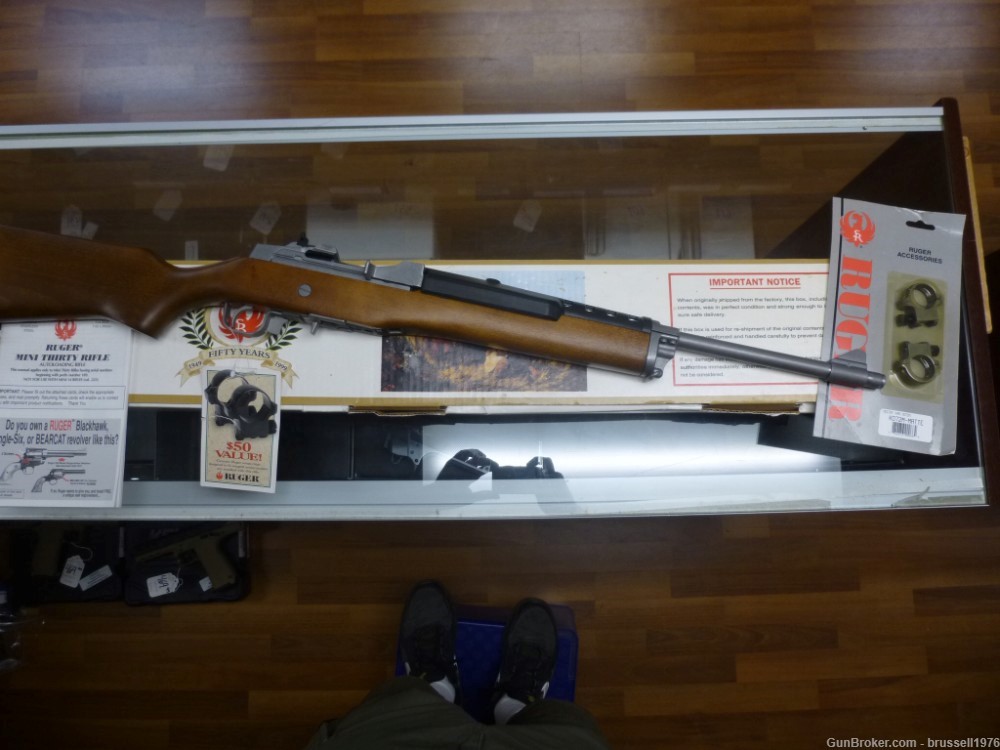 Ruger Mini 30 Ranch Rifle 7.62x39 50th Anniversary ! Collectible Sku 01844 -img-3
