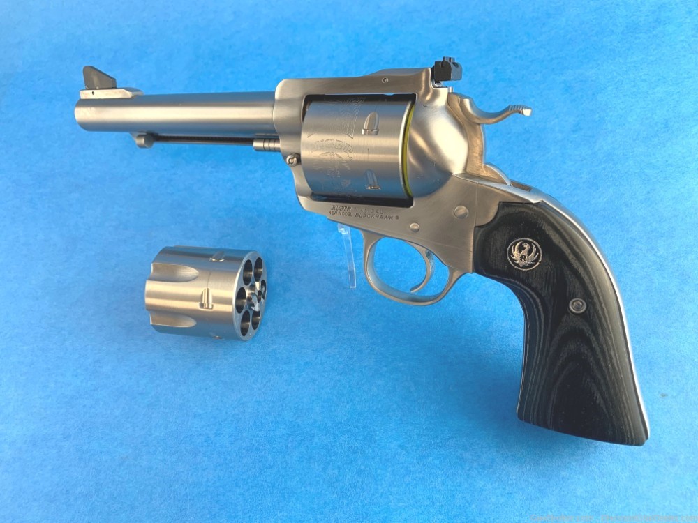 Ruger Blackhawk Bisley Convertible 5.5" .45 Colt / .45 ACP - NIB-img-1
