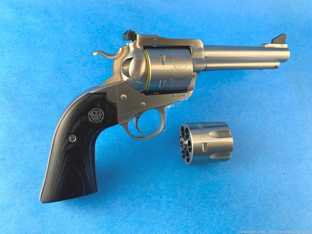 Ruger Blackhawk Bisley Convertible 5.5" .45 Colt / .45 ACP - NIB-img-0