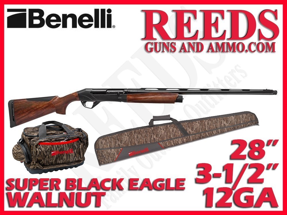 Benelli Super Black Eagle 3 Walnut Blued 12 Ga 3-1/2in 28in 10380-img-0