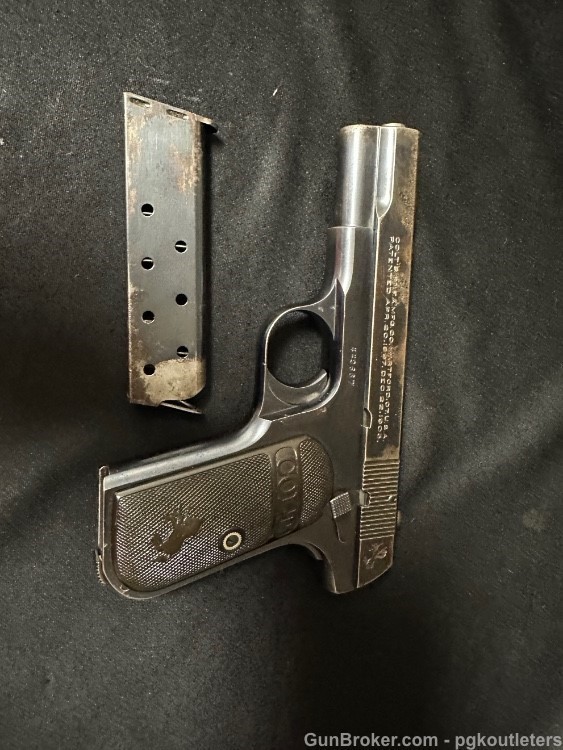 1924- Colt Model 1903 Pocket Hammerless Semi-Auto Pistol-img-0