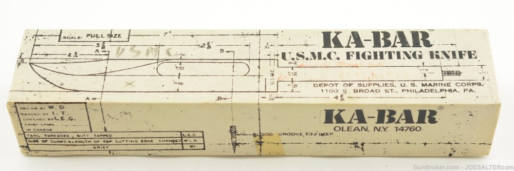 Vintage KA-BAR U.S.M.C. Fighting Knife-img-8