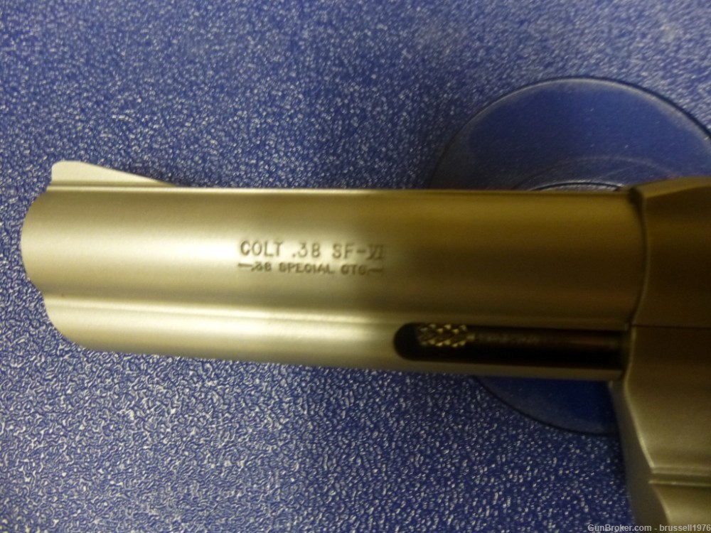 Colt SFVI SF6 .38 special 4in barrel SF-VI rare with box and manual !-img-9
