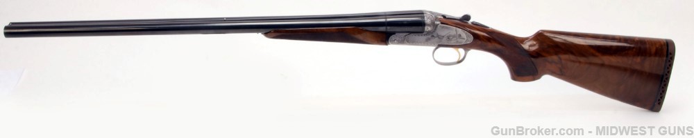 "Giovanelli" Engraved Beretta 627 EELL 12GA  with Briley 20GA tube Set 1991-img-2