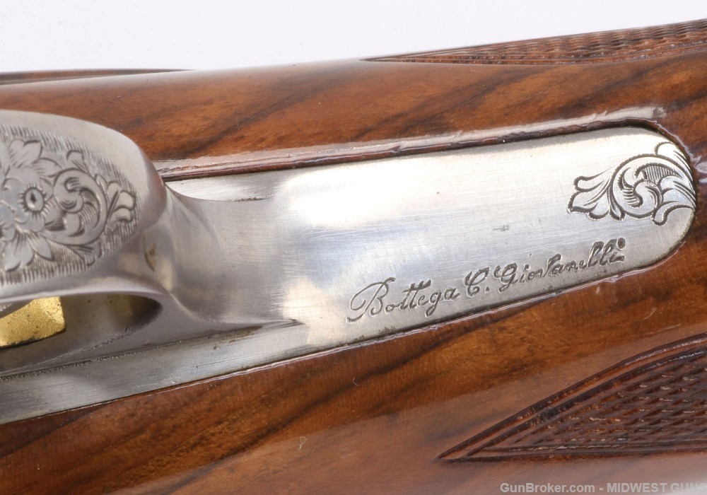 "Giovanelli" Engraved Beretta 627 EELL 12GA  with Briley 20GA tube Set 1991-img-4