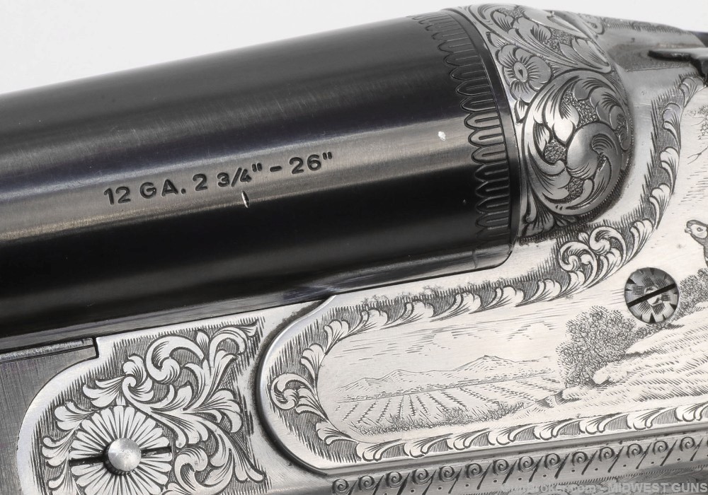 "Giovanelli" Engraved Beretta 627 EELL 12GA  with Briley 20GA tube Set 1991-img-14