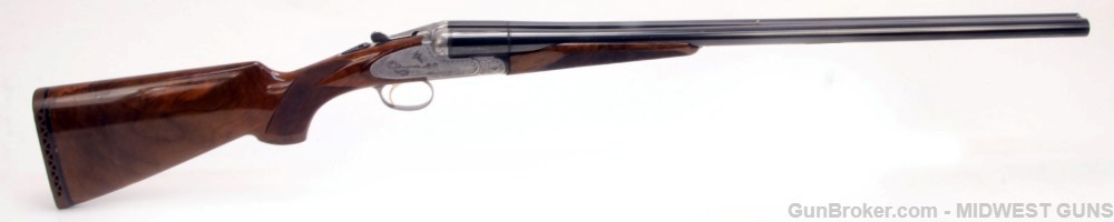 "Giovanelli" Engraved Beretta 627 EELL 12GA  with Briley 20GA tube Set 1991-img-0