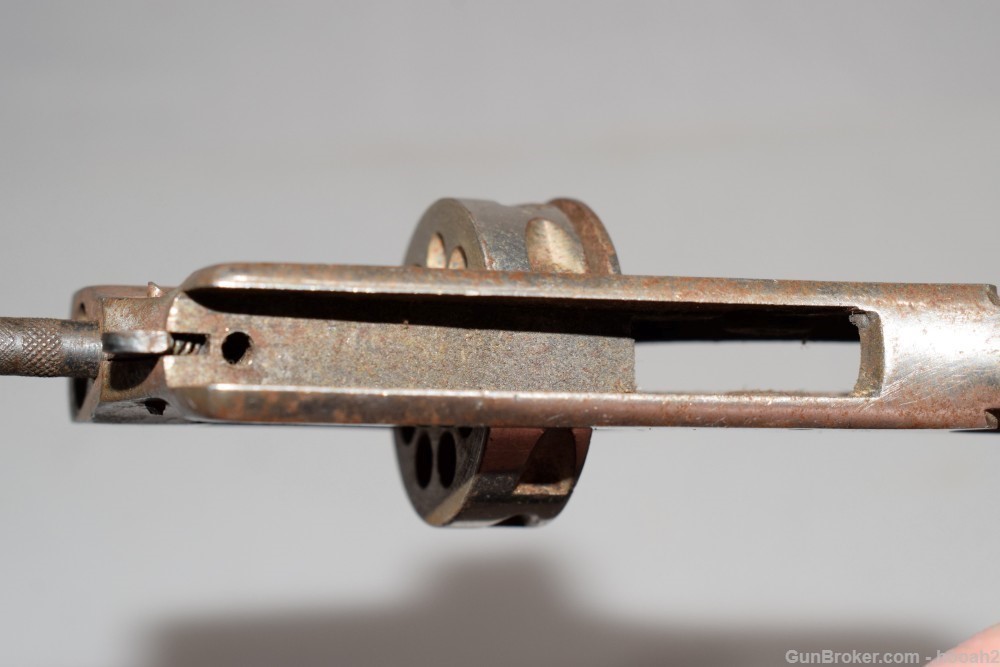2 Unfinished Harrington & Richardson Revolver Frames W Cylinder READ-img-13