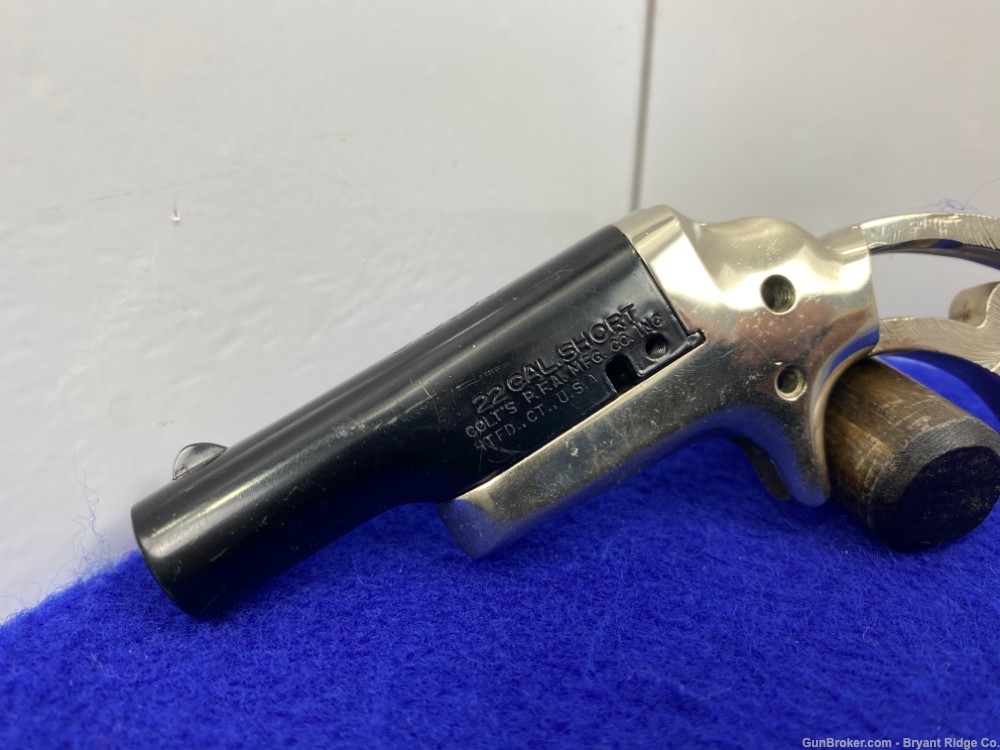 Colt 4th Model Derringer Single Shot .22 S *HOLY GRAIL COLT PROTOTYPE*-img-21