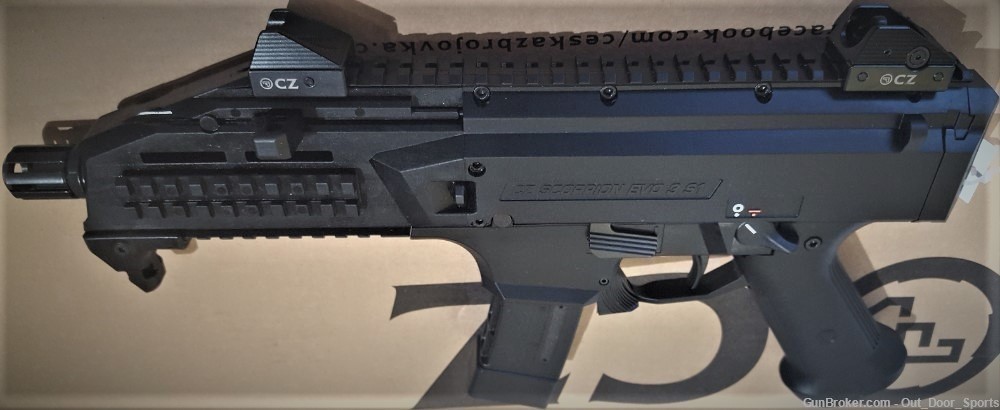 CZ Scorpion EVO 3 S1 Pistol THIS IS YOUR BEST DEAL 3-20rd MAGS/ EZ PAY $57-img-1