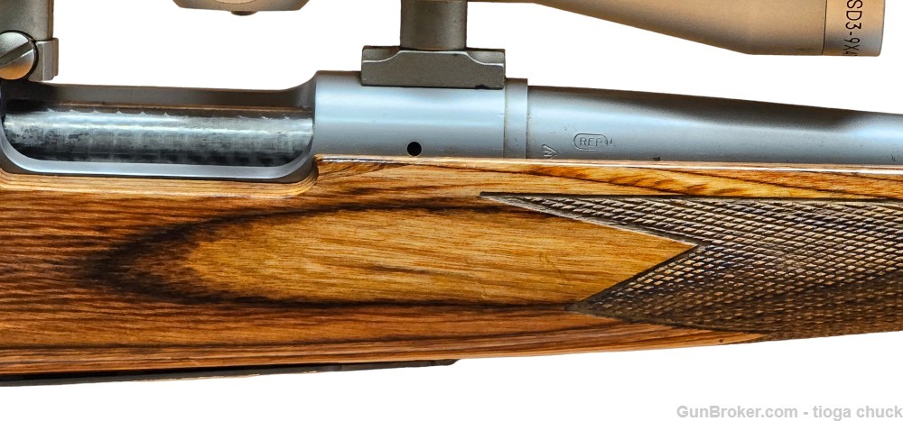 Remington Seven 7mm-08 *Brown Laminate* w/Osprey Illuminated scope-img-6