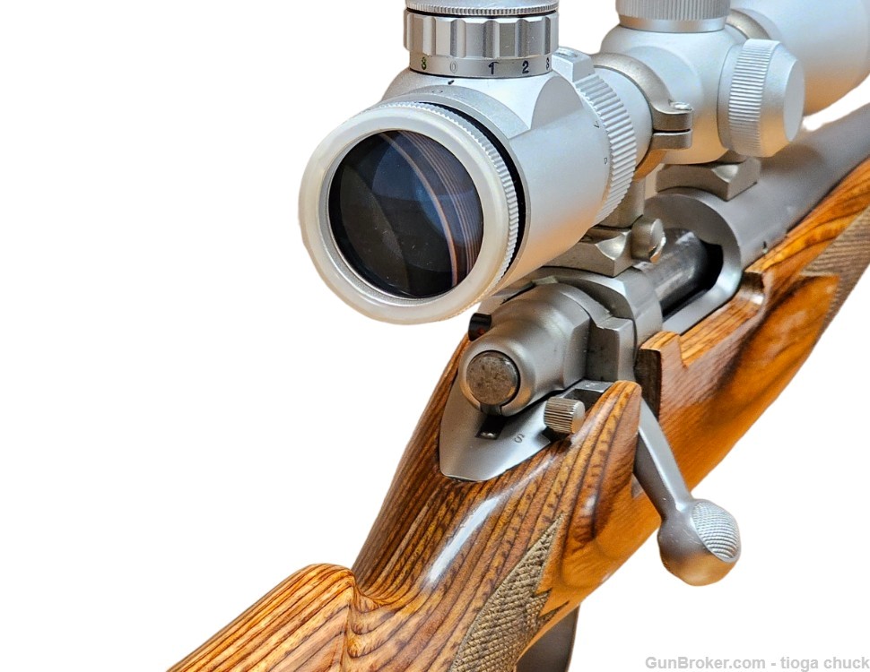 Remington Seven 7mm-08 *Brown Laminate* w/Osprey Illuminated scope-img-13