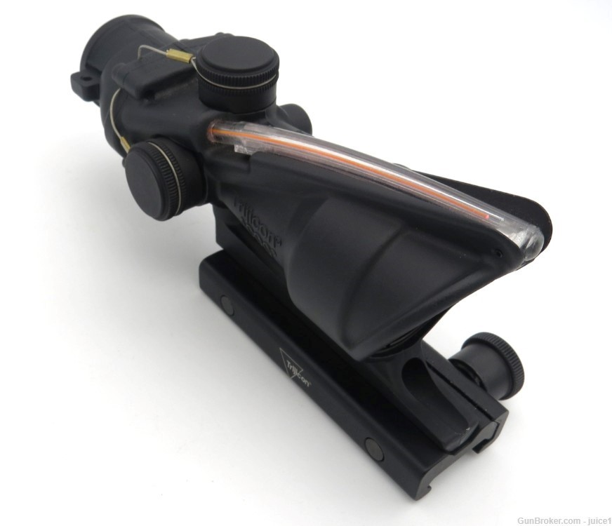 Trijicon ACOG 4x32 Riflescope - .223/5.56 Red Chevron - TA31F - GREAT COND.-img-2