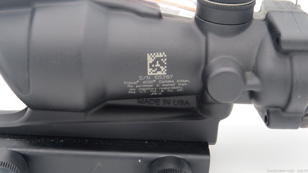 Trijicon ACOG 4x32 Riflescope - .223/5.56 Red Chevron - TA31F - GREAT COND.-img-8