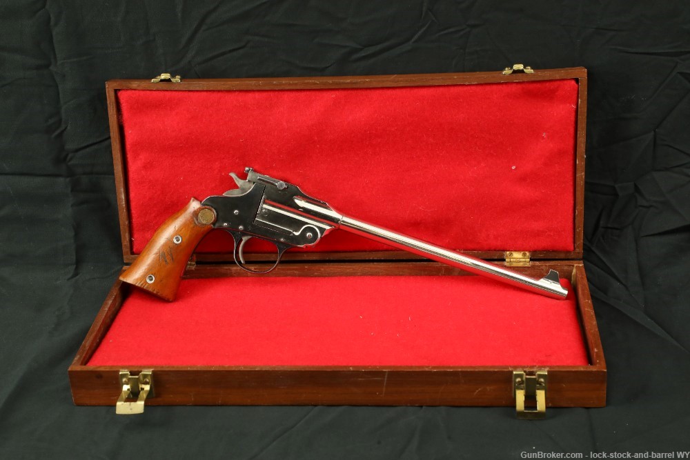 Serial Number “95” Hopkins & Allen 10" Single-Shot Target Pistol .22 LR C&R-img-2