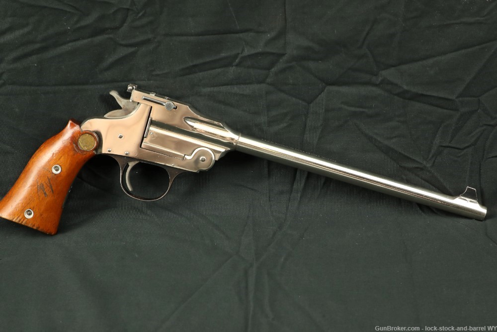 Serial Number “95” Hopkins & Allen 10" Single-Shot Target Pistol .22 LR C&R-img-3