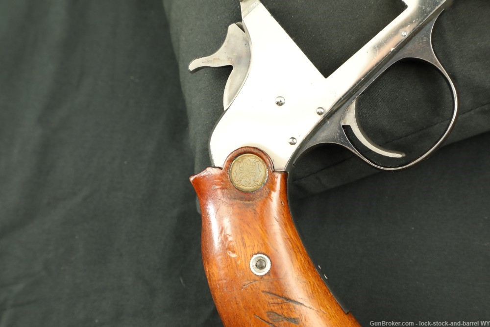 Serial Number “95” Hopkins & Allen 10" Single-Shot Target Pistol .22 LR C&R-img-21