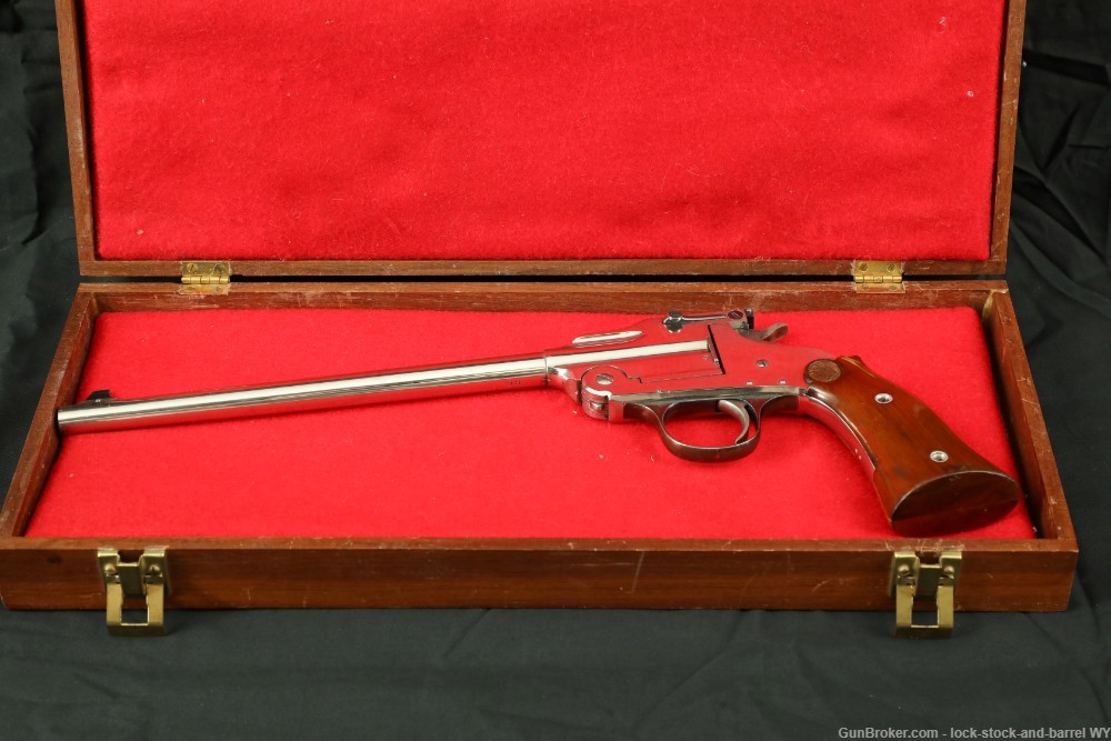 Serial Number “95” Hopkins & Allen 10" Single-Shot Target Pistol .22 LR C&R-img-33
