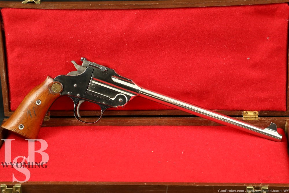 Serial Number “95” Hopkins & Allen 10" Single-Shot Target Pistol .22 LR C&R-img-0