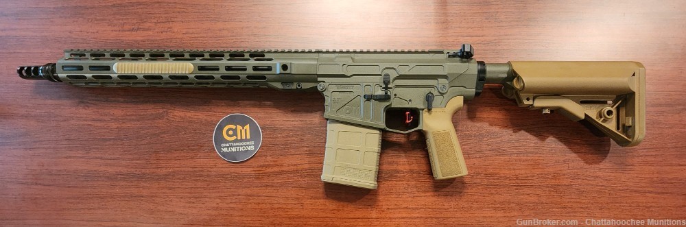CM10 8.6 Blackout 16" Rifle Cobalt Kinetics Green and Coyote-img-7