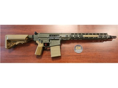 CM10 8.6 Blackout 16" Rifle Cobalt Kinetics Green and Coyote