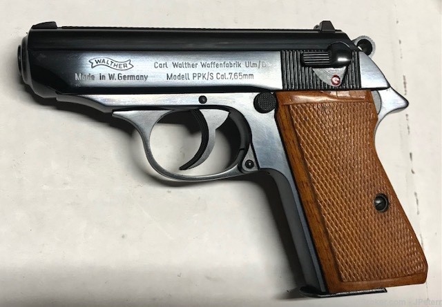German Walther PPKS 7.65mm (.32acp) Mfg. 1970 C&R-img-0
