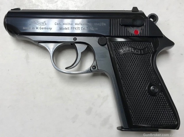 German Walther PPKS 7.65mm (.32acp) Mfg. 1970 C&R-img-0