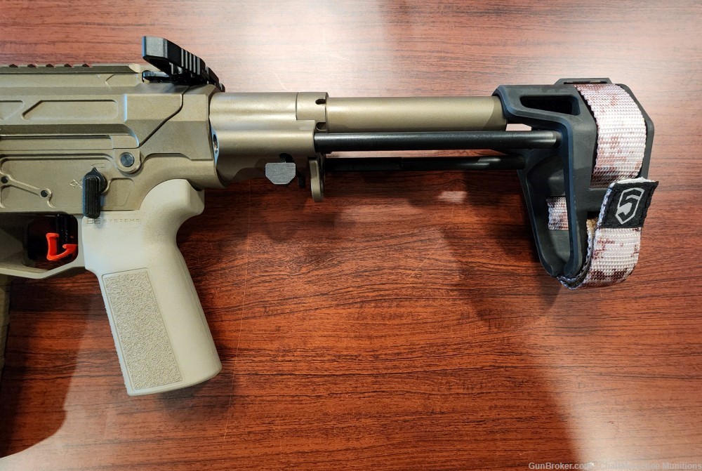 CM10 8.6 Blackout 12" Pistol Smoked Bronze and FDE w/SBPDW-img-7